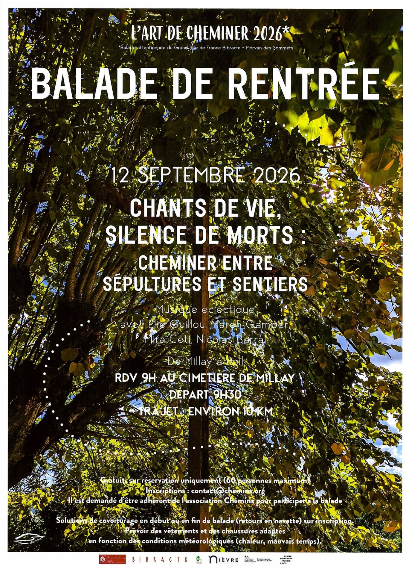Balade de rentrée de Millay à Poil